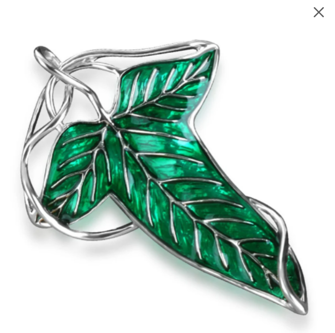 Hobbit leaf pin shop